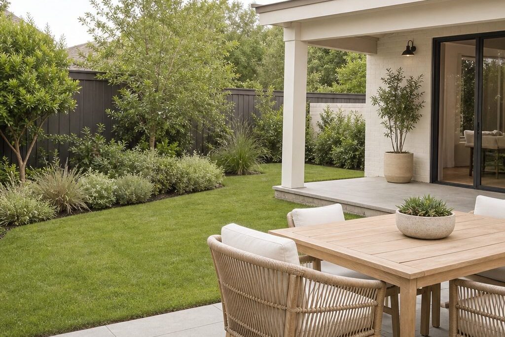 Sarasota Green Lawn and Landscape work detail